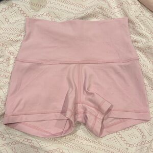 Aritzia Golden Shorts Pink 2 inch